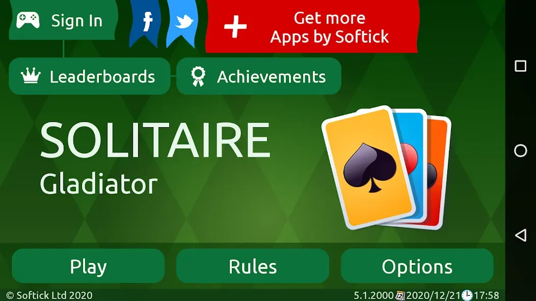 Gladiator Solitaire screenshot 3