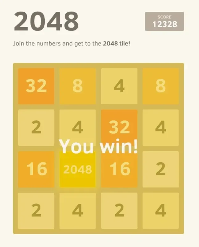 2048 Number screenshot 1