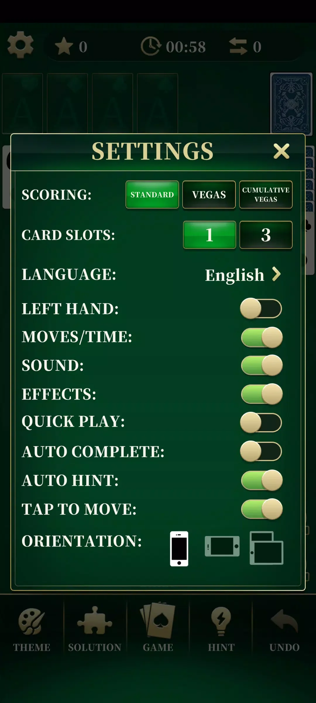 Solitaire Classic - Klondike screenshot 5