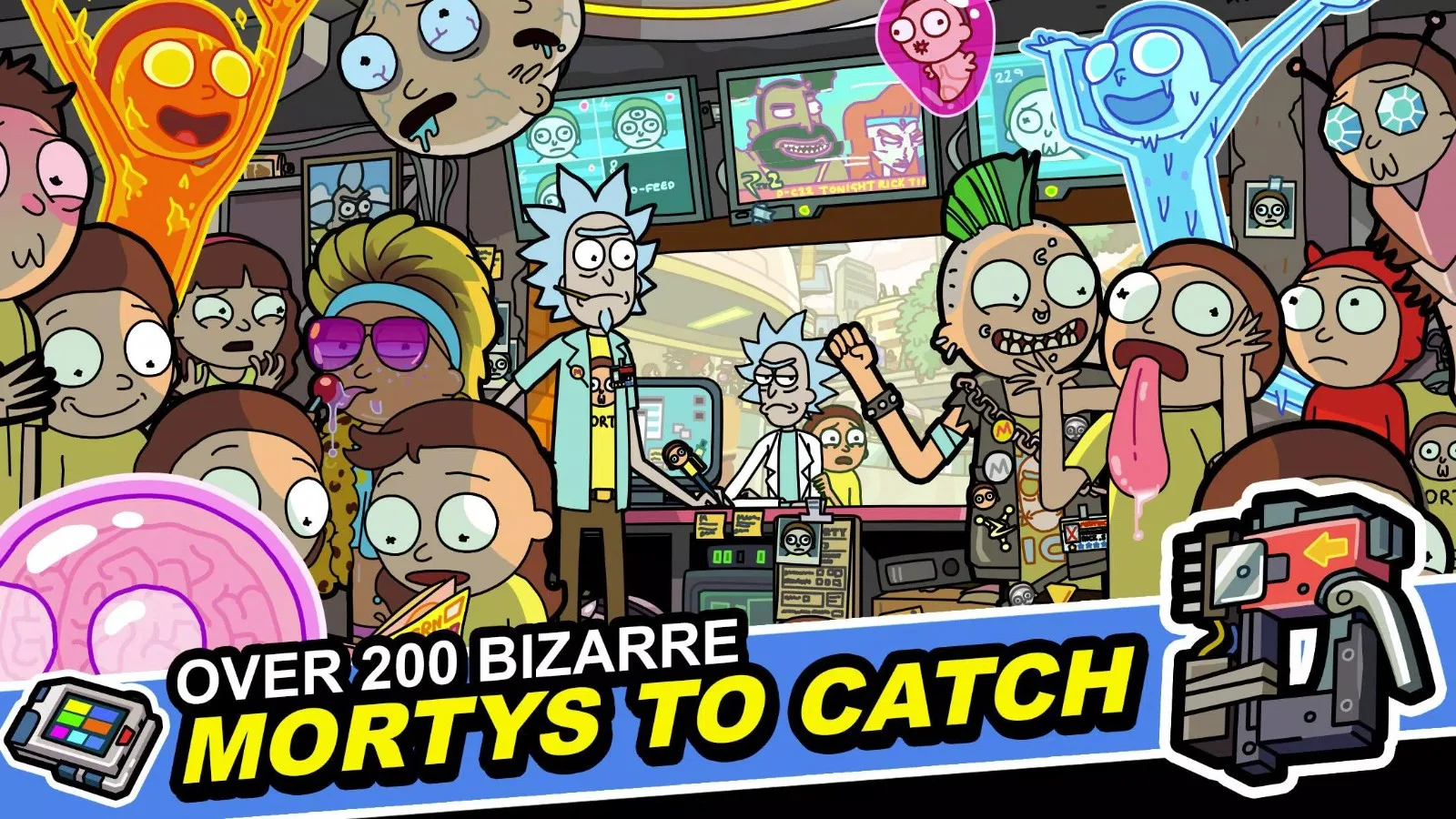 Rick and Morty: Pocket Mortys screenshot 1