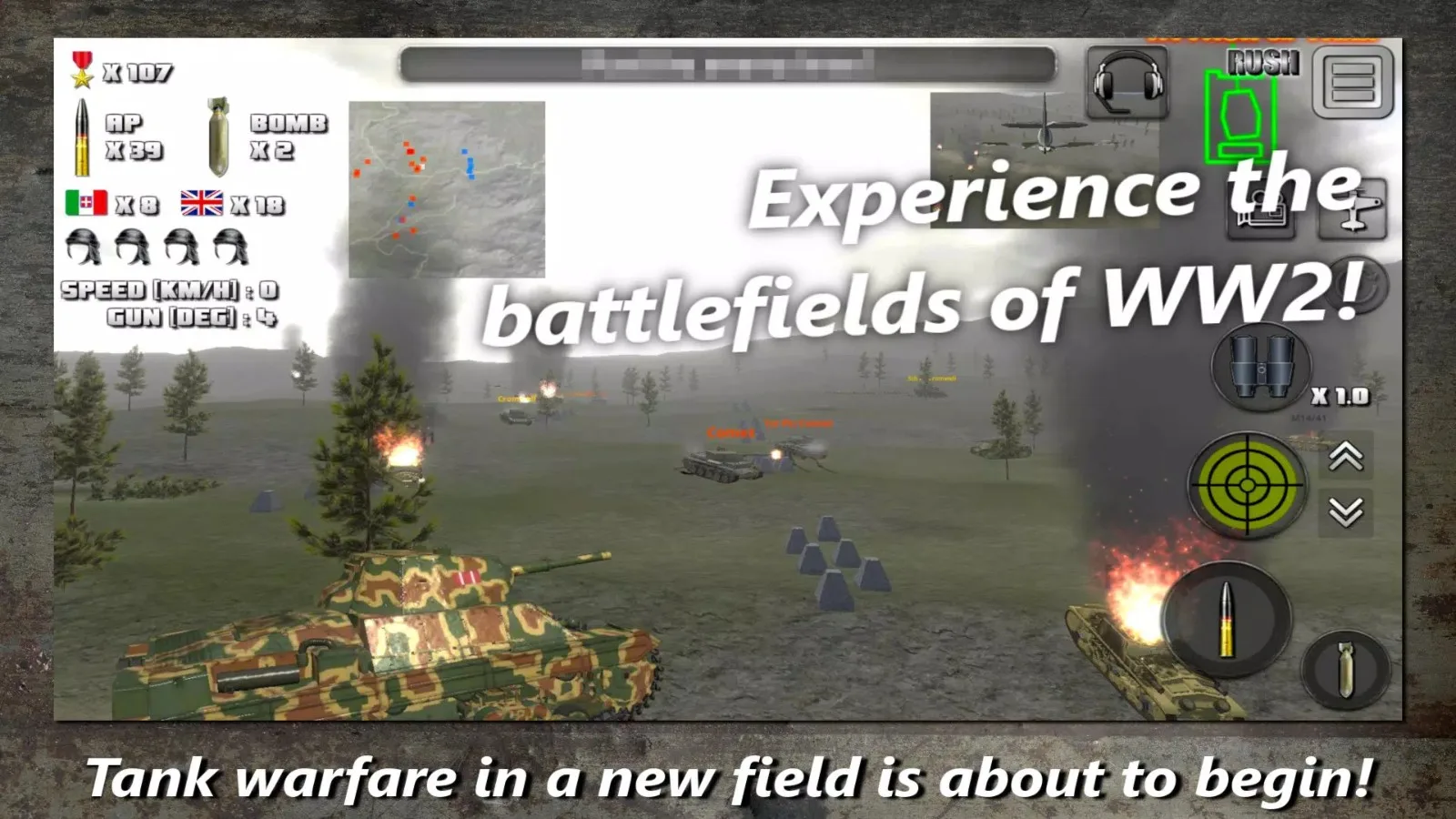 Attack on Tank : World Warfare screenshot 4