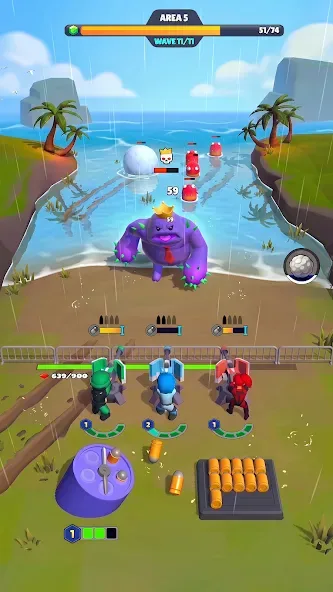 Bullet Heroes: TD RPG Shooter screenshot 5