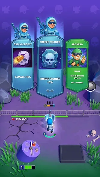 Bullet Heroes: TD RPG Shooter screenshot 4