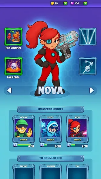 Bullet Heroes: TD RPG Shooter screenshot 2