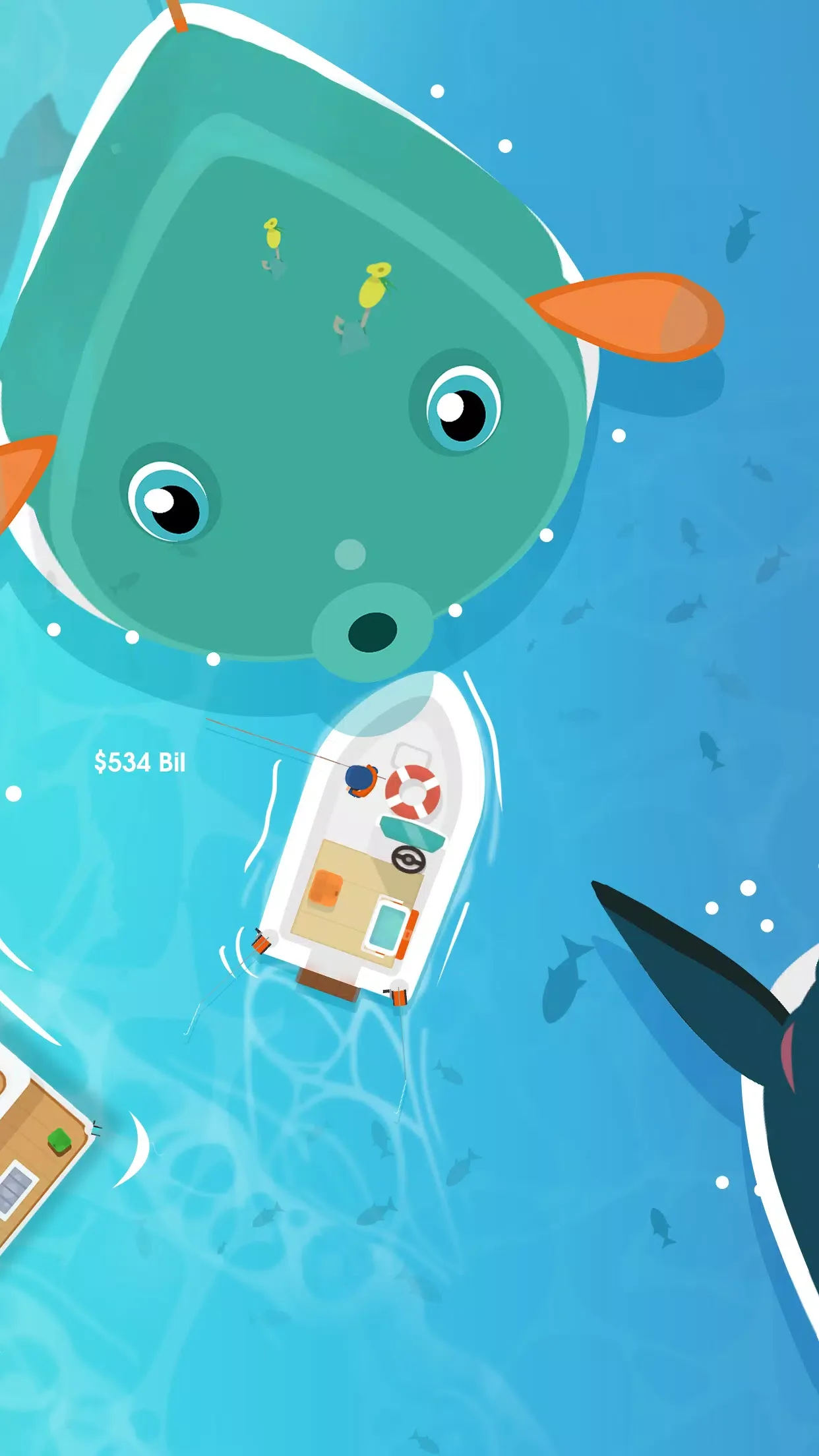 Hooked Inc: Fisher Tycoon screenshot 2