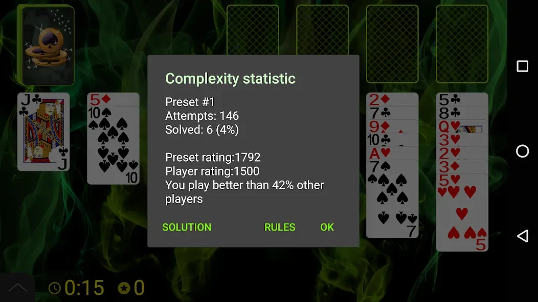Gladiator Solitaire screenshot 2