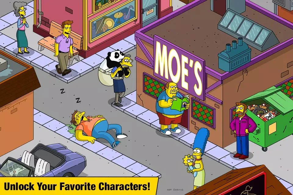 The Simpsons: Tapped Out screenshot 1