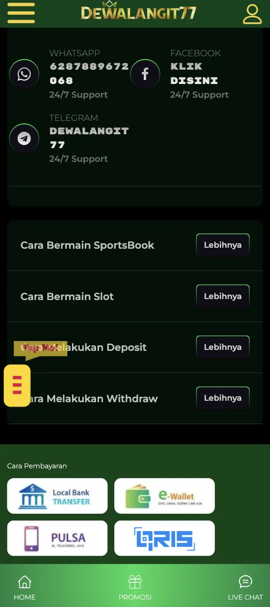 Dewalangit77 screenshot 3