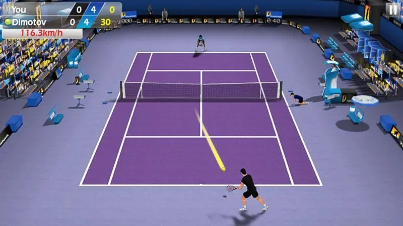 3D Tennis screenshot 1
