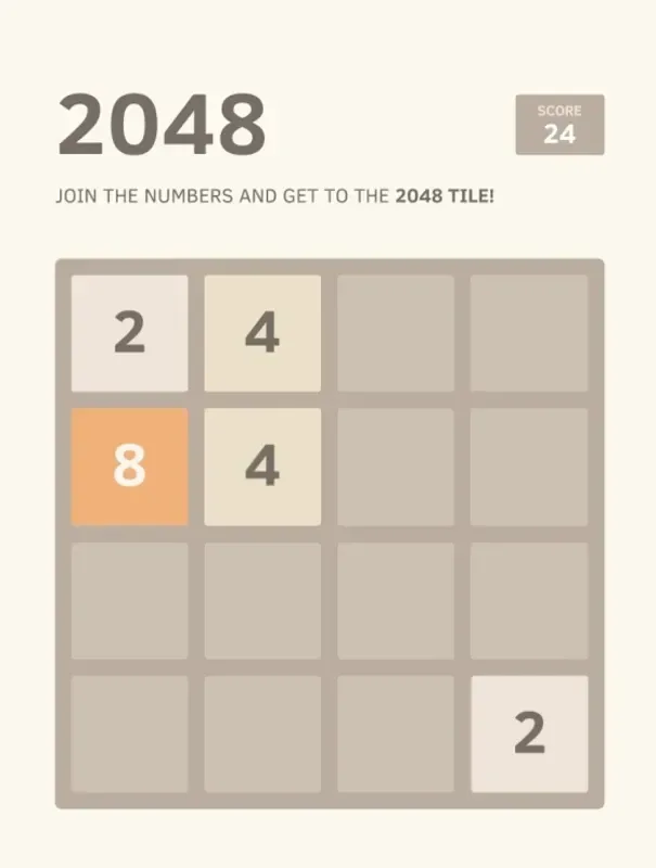 2048 Number screenshot 2