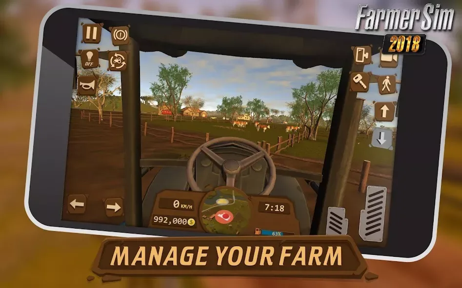 Farmer Sim 2018 screenshot 4