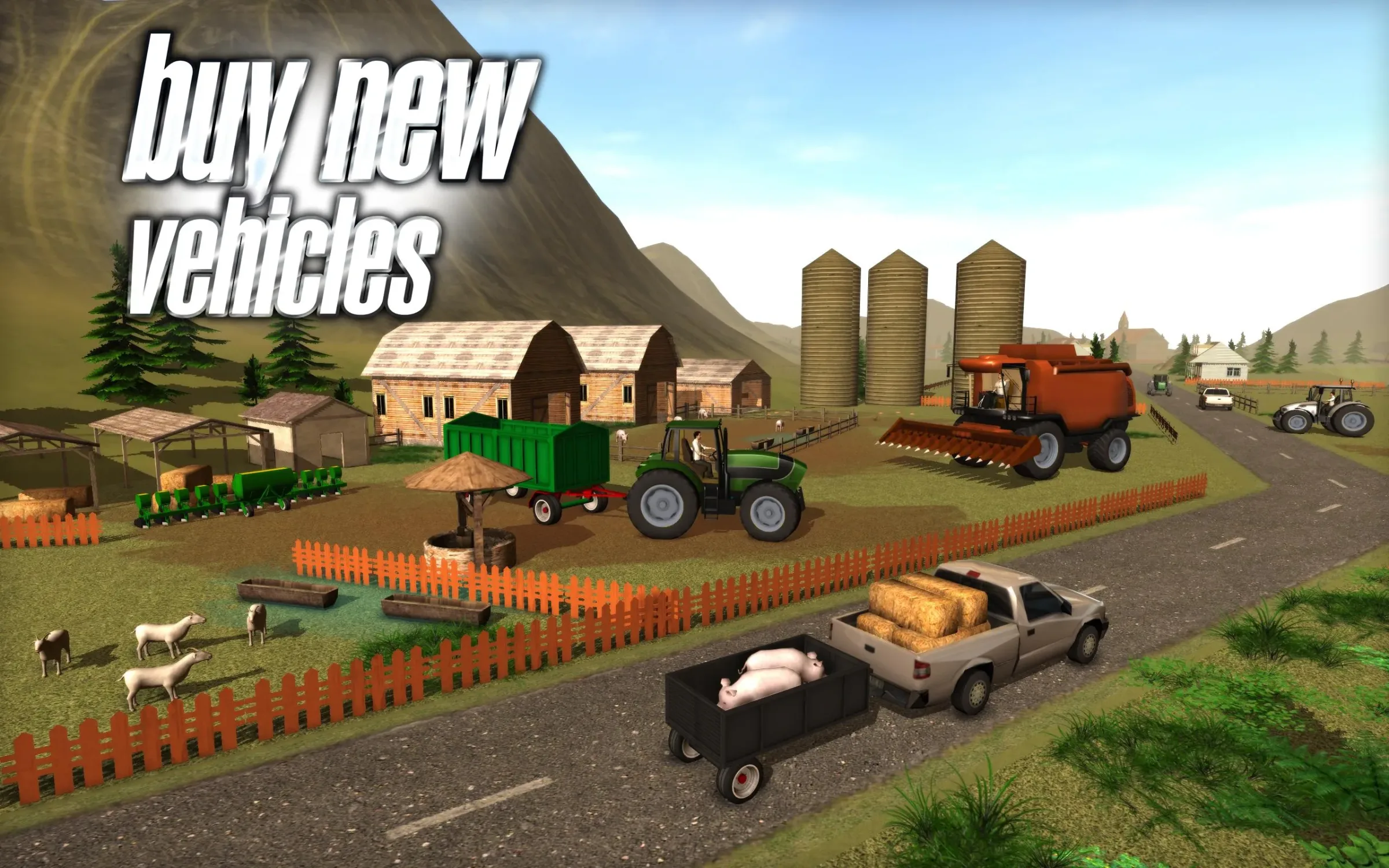 Farmer Sim 2015 icon
