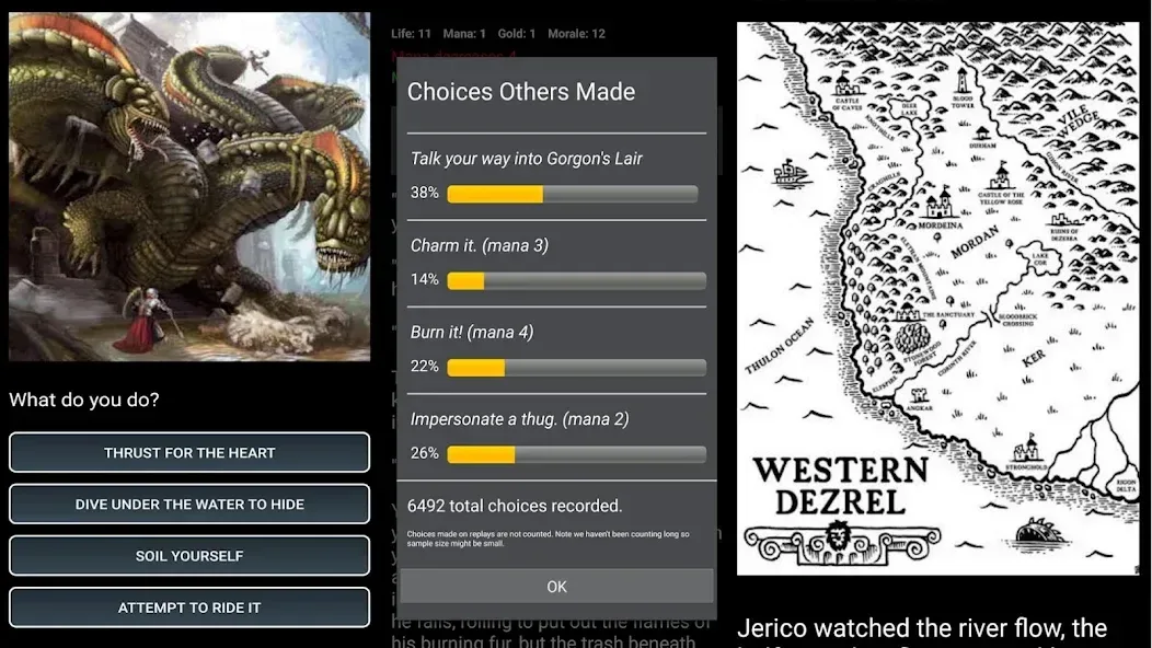 Dungeons and Decisions RPG screenshot 3