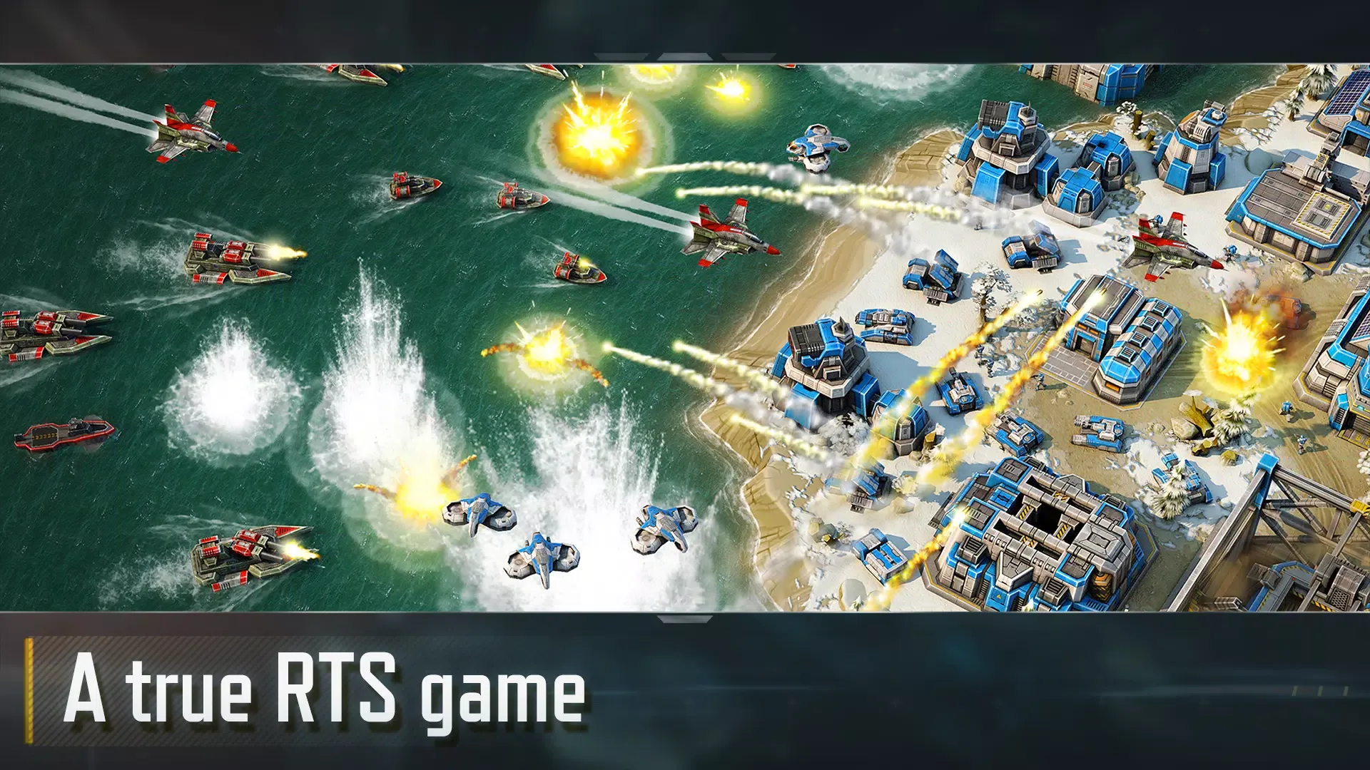 Art of War 3: Trò chơi chiến lược RTS screenshot 4