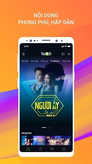 VieON screenshot 1