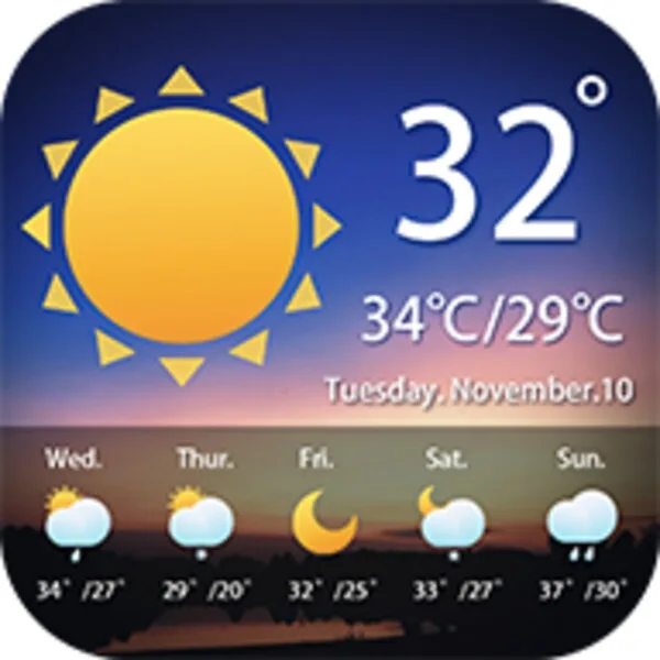 Local Weather Alerts (Android) Android app icon