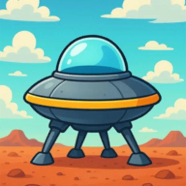 UFO Lander : lunar mission (Android) icon