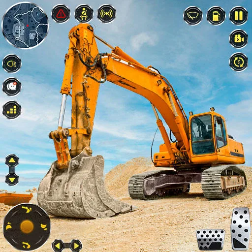 Real JCB City Construction 3D icon