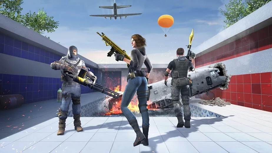 Fps Fire Battleground Survival screenshot 1