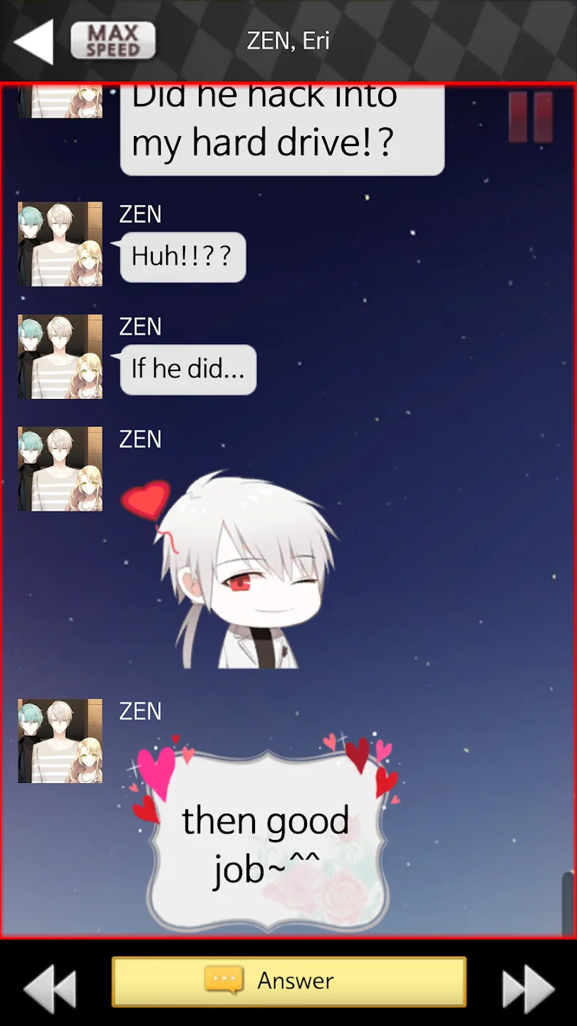 Mystic Messenger screenshot 1