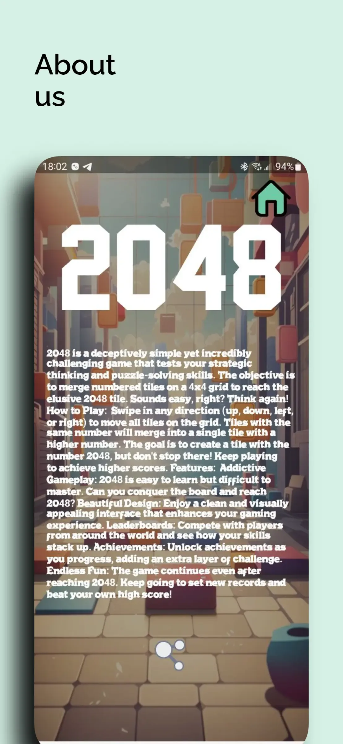 My 2048 screenshot 4