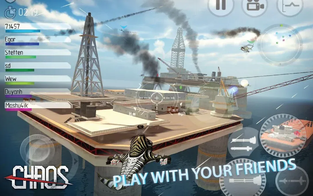 CHAOS Combat Helicopter HD #1 screenshot 3
