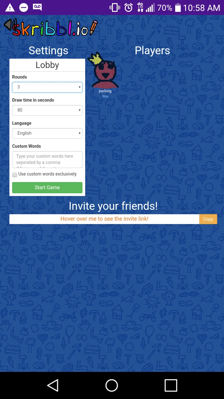 Skribbl.io - Vẽ, Đoán, Chơi Vui screenshot 2