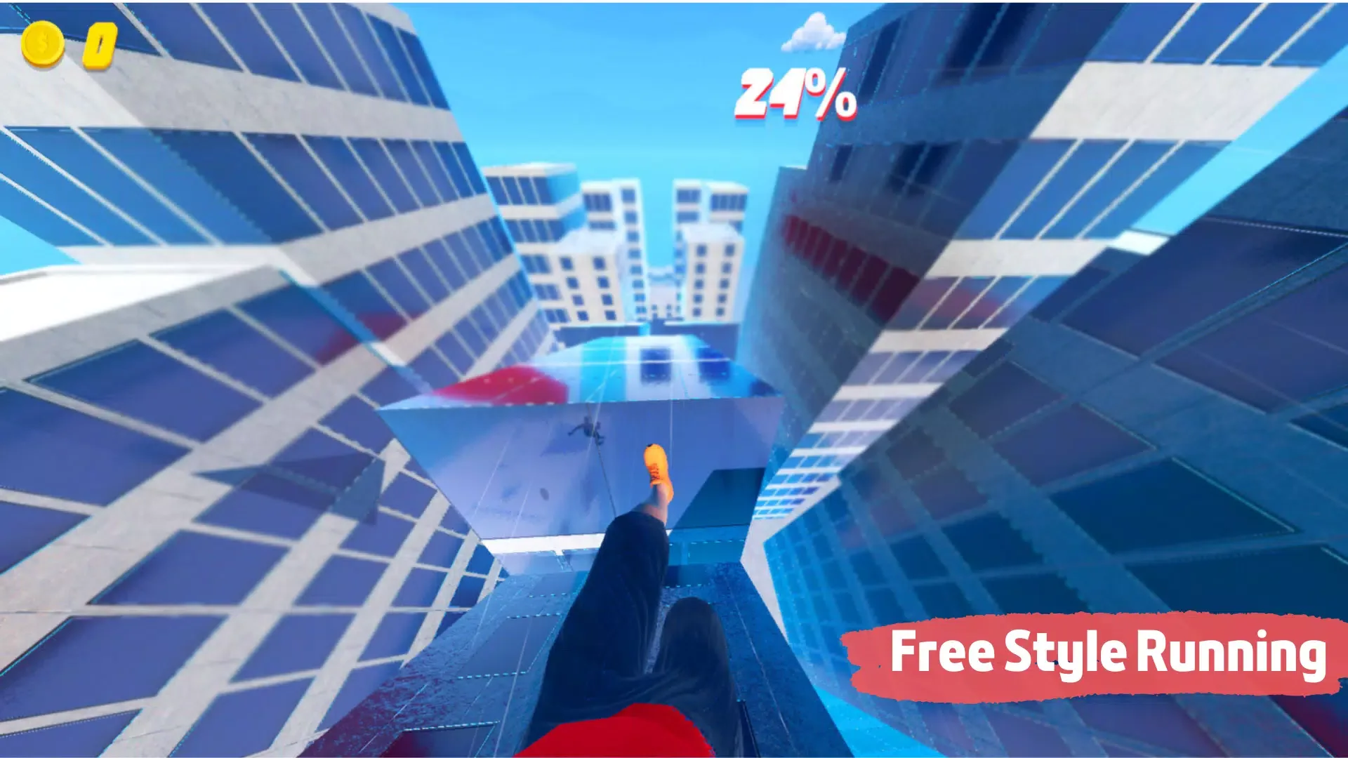 Rooftop Run Parkour Games 2024 screenshot 2