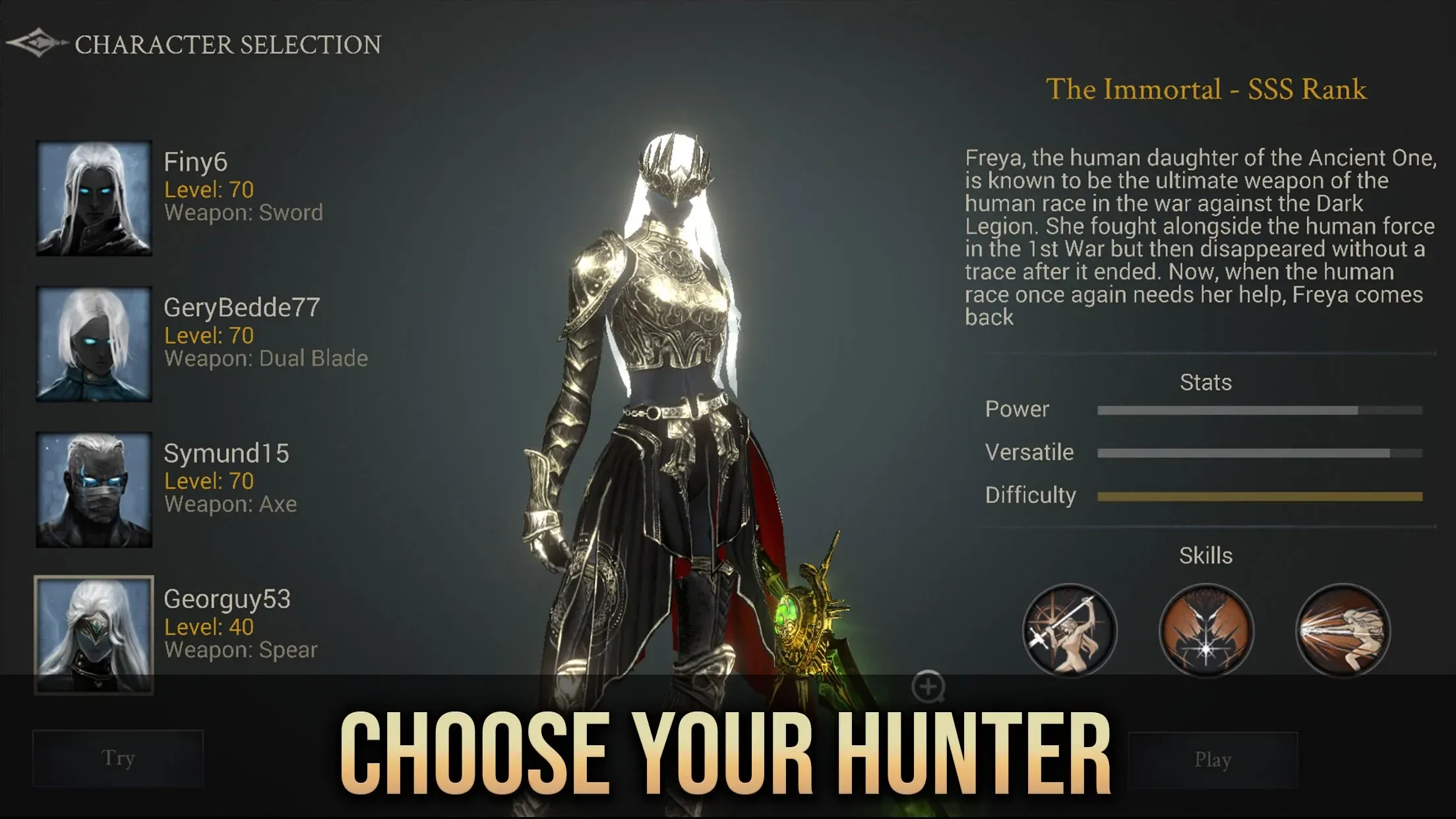 Shadow Hunter: Offline screenshot 2
