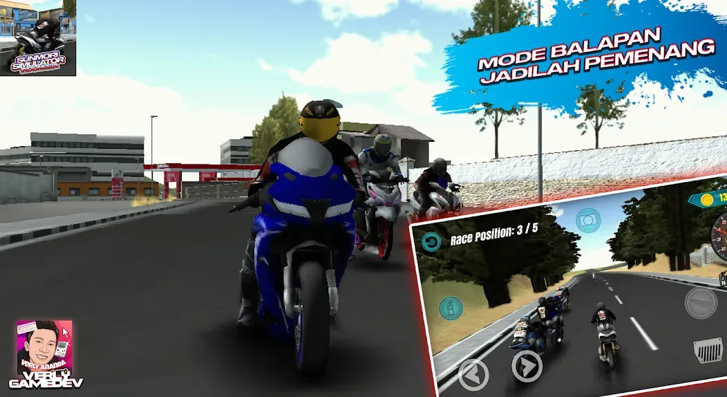 Sunmori Simulator Indonesia 3D screenshot 5