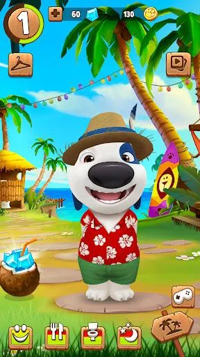 My Talking Hank: Islands screenshot 3