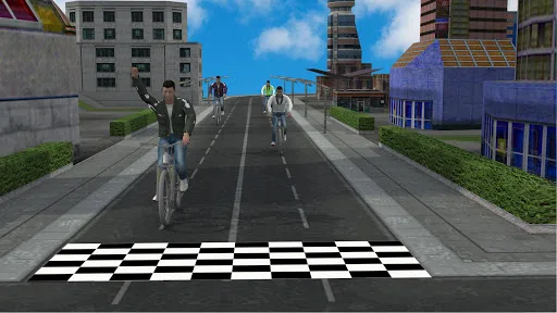 Mountain Bicycle Games 3D screenshot 3