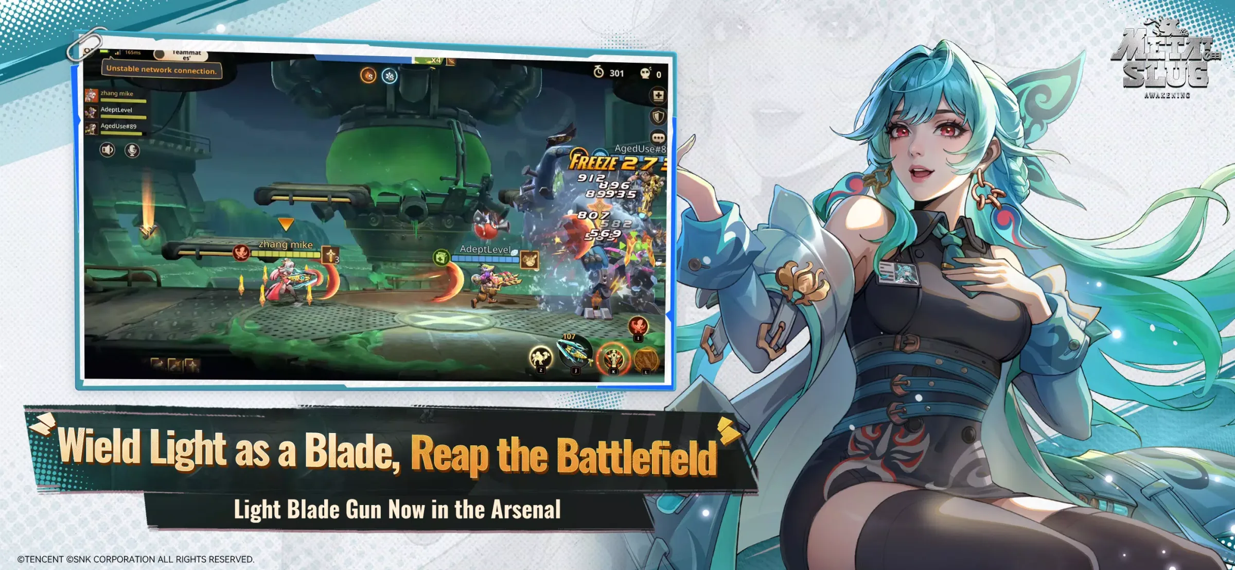 Metal Slug: Awakening screenshot 1