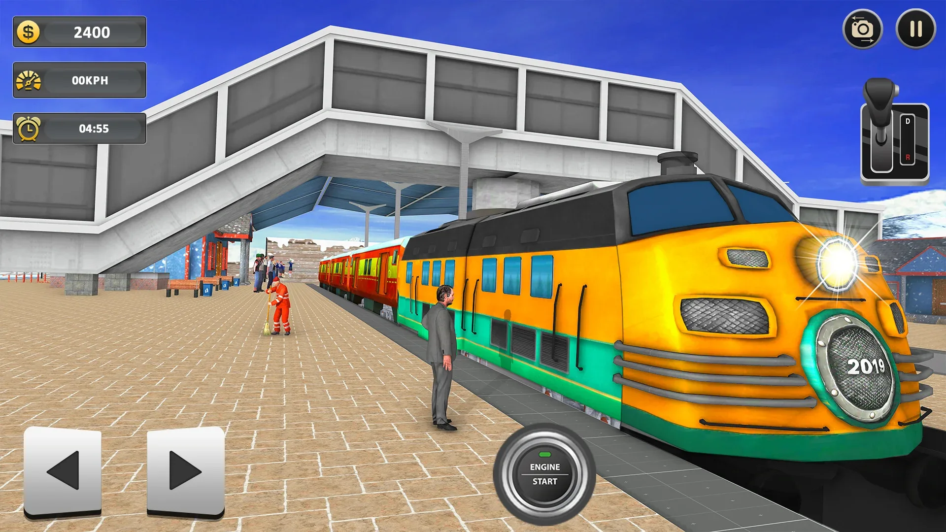 Railway Train Game Simulator screenshot 1
