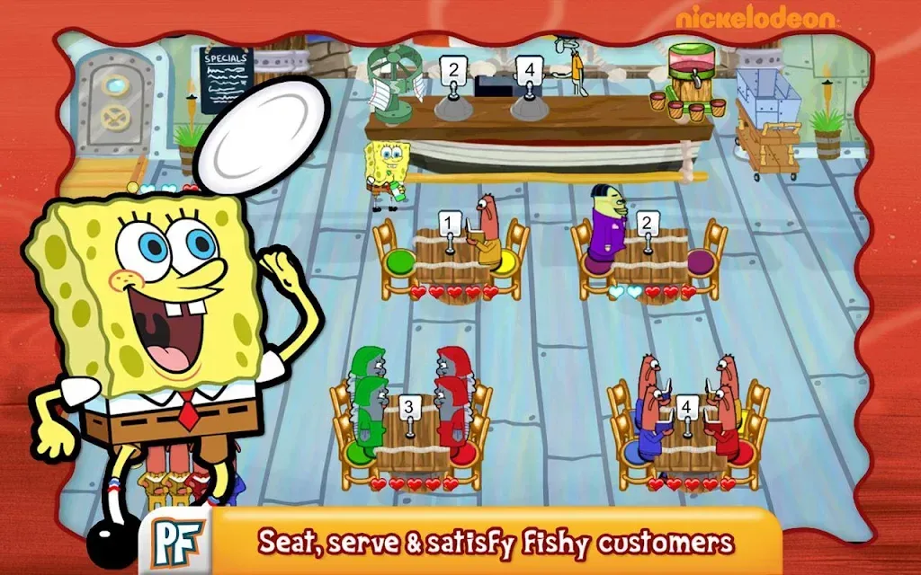 SpongeBob Diner Dash Deluxe screenshot 3