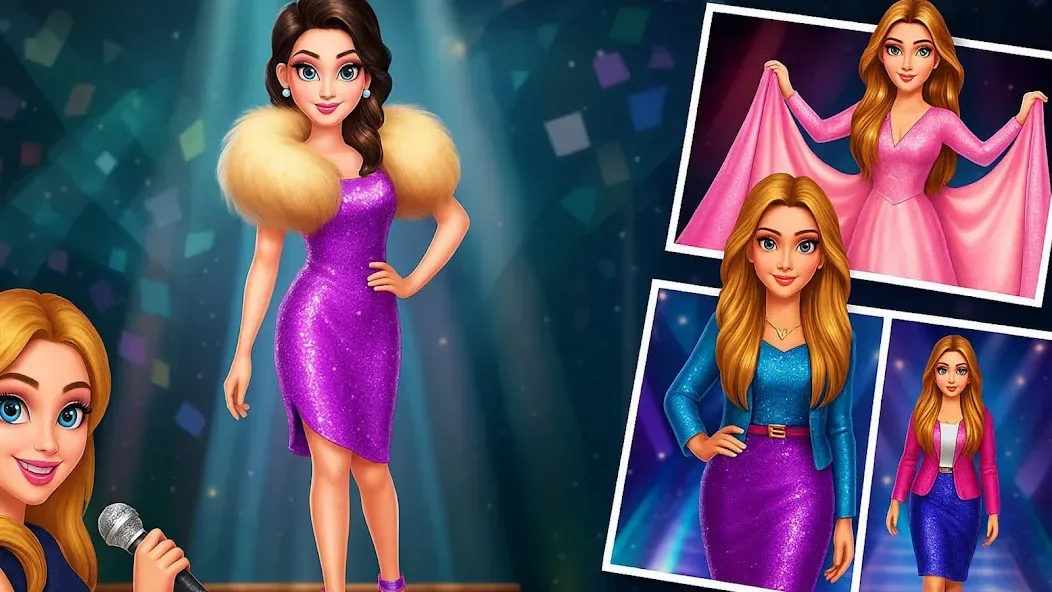Star Girl Dress Up & Makeup screenshot 4