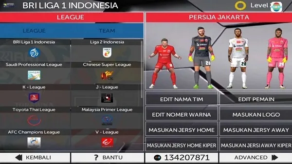 FTS 22 Mod Liga Indonesia screenshot 4