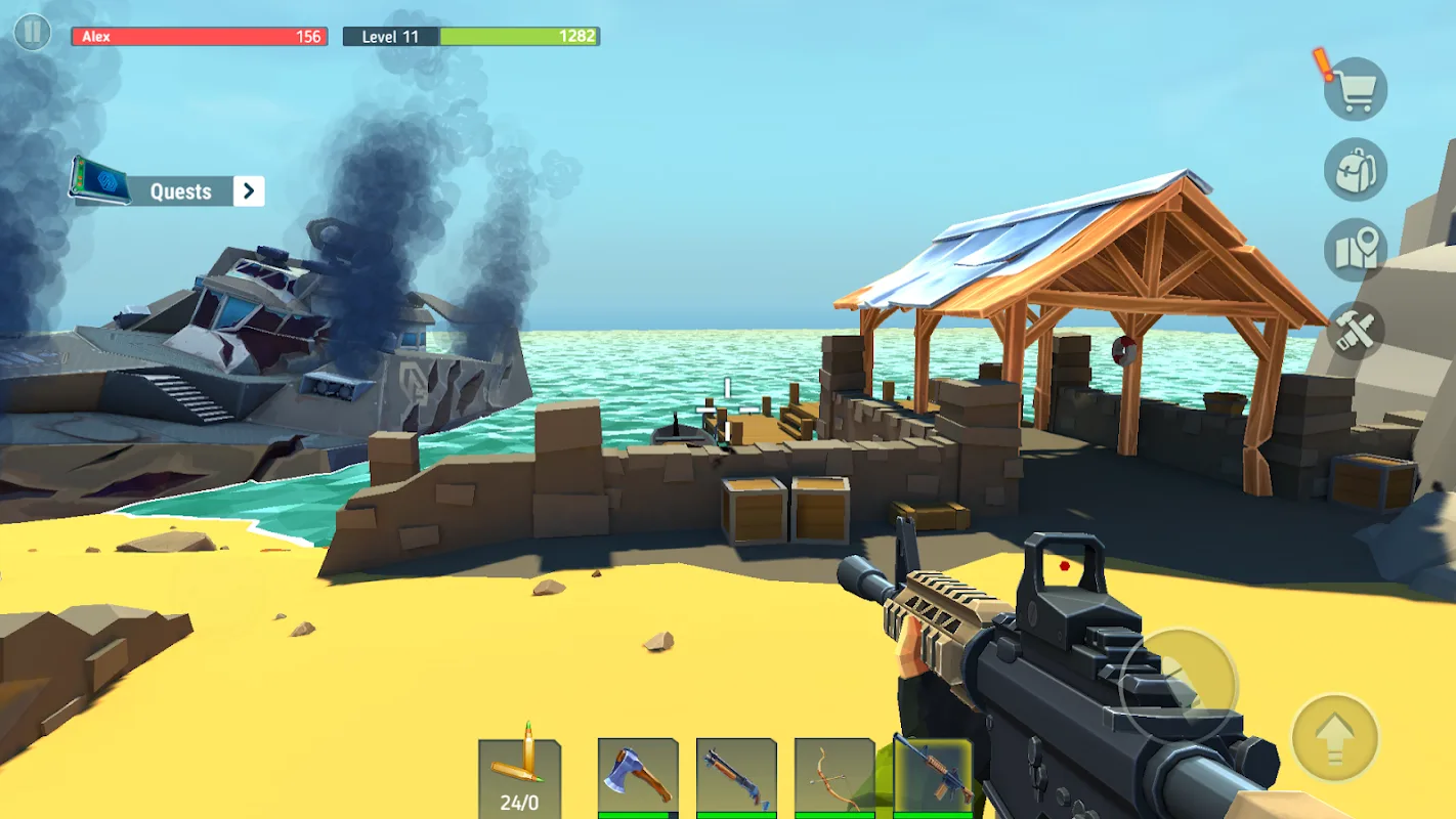 TEGRA: Zombie survival island screenshot 1
