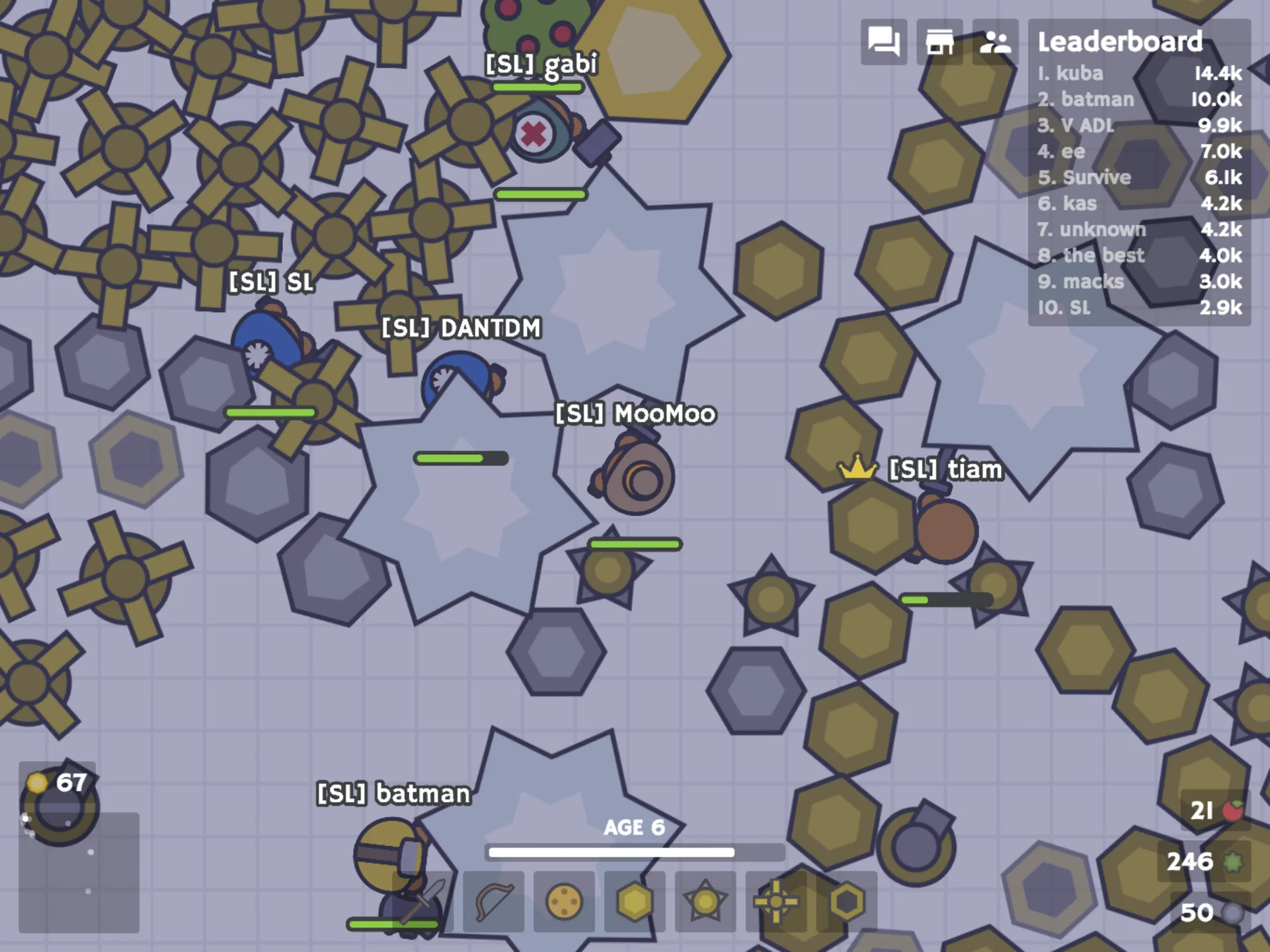 farming moomoo.io screenshot 2