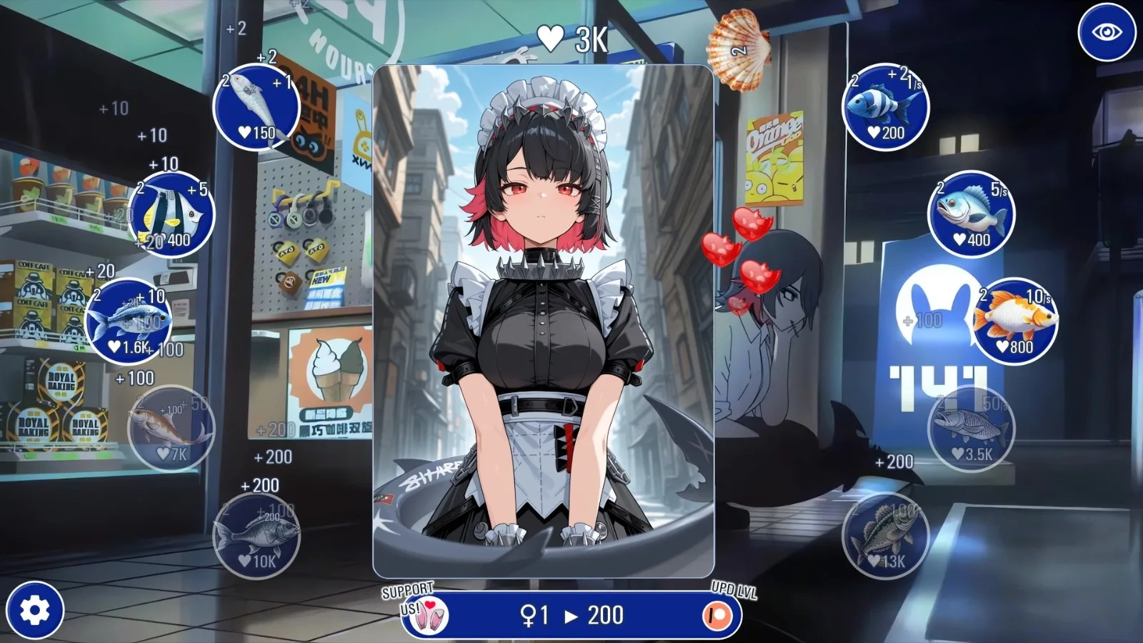 Ellen Joe Clicker - Shark Girl screenshot 1