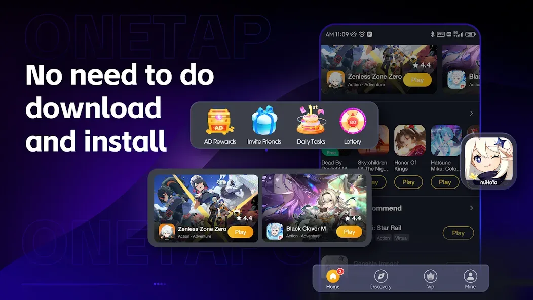 OneTap - Play Cloud Games screenshot 3
