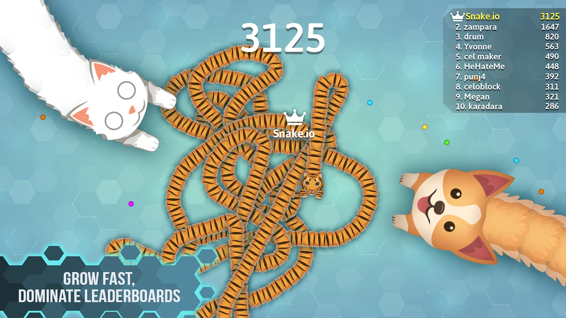 Snake.io+ screenshot 1