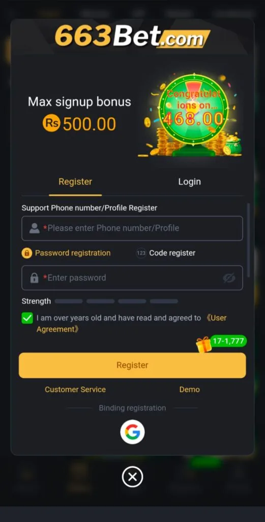 663Bet screenshot 5