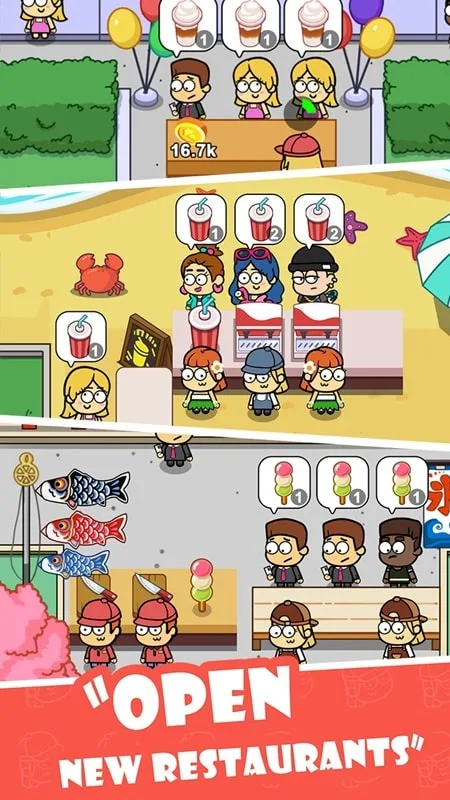Idle Food Bar screenshot 1