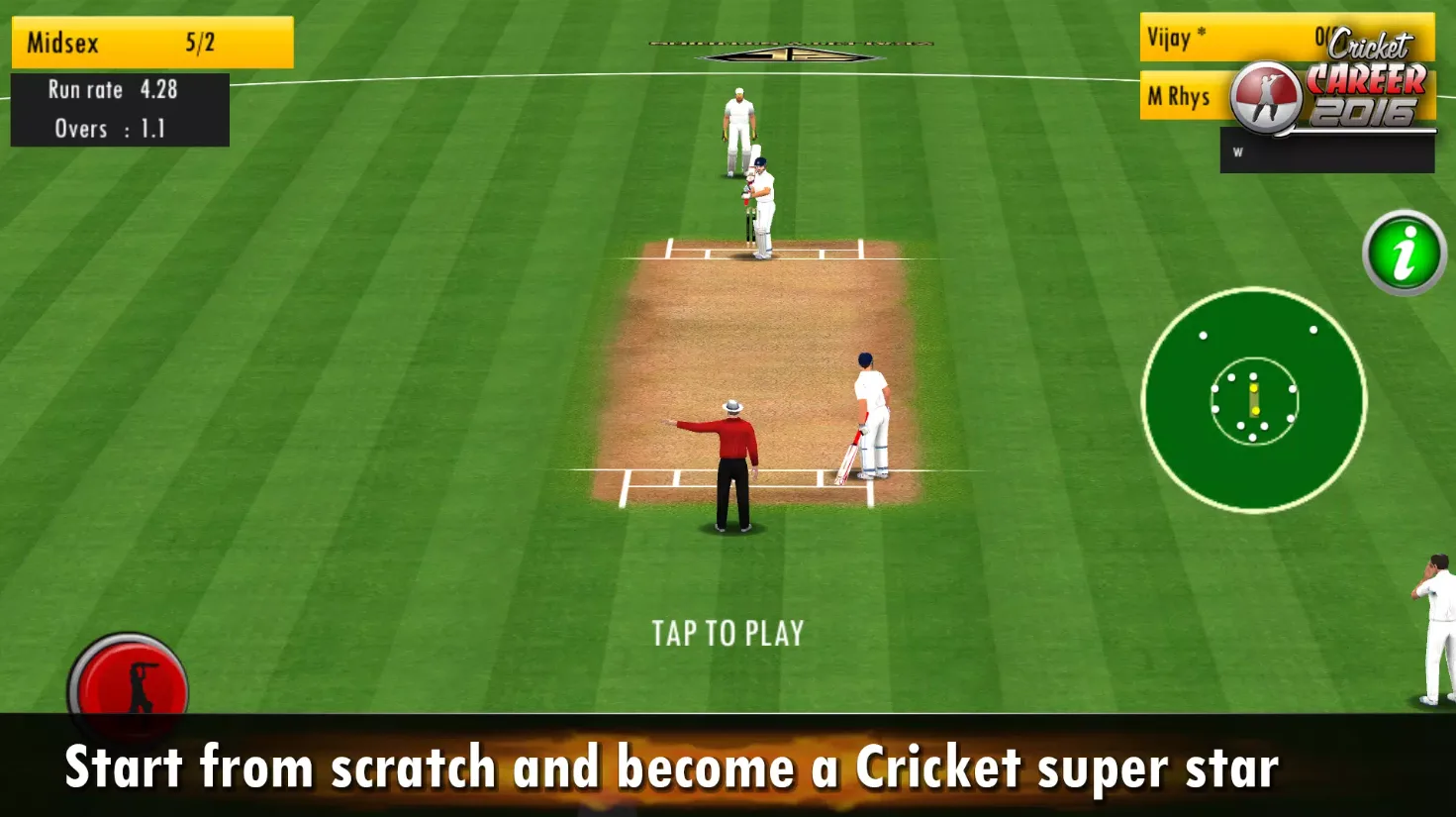 Cricket Career 2016 screenshot 3