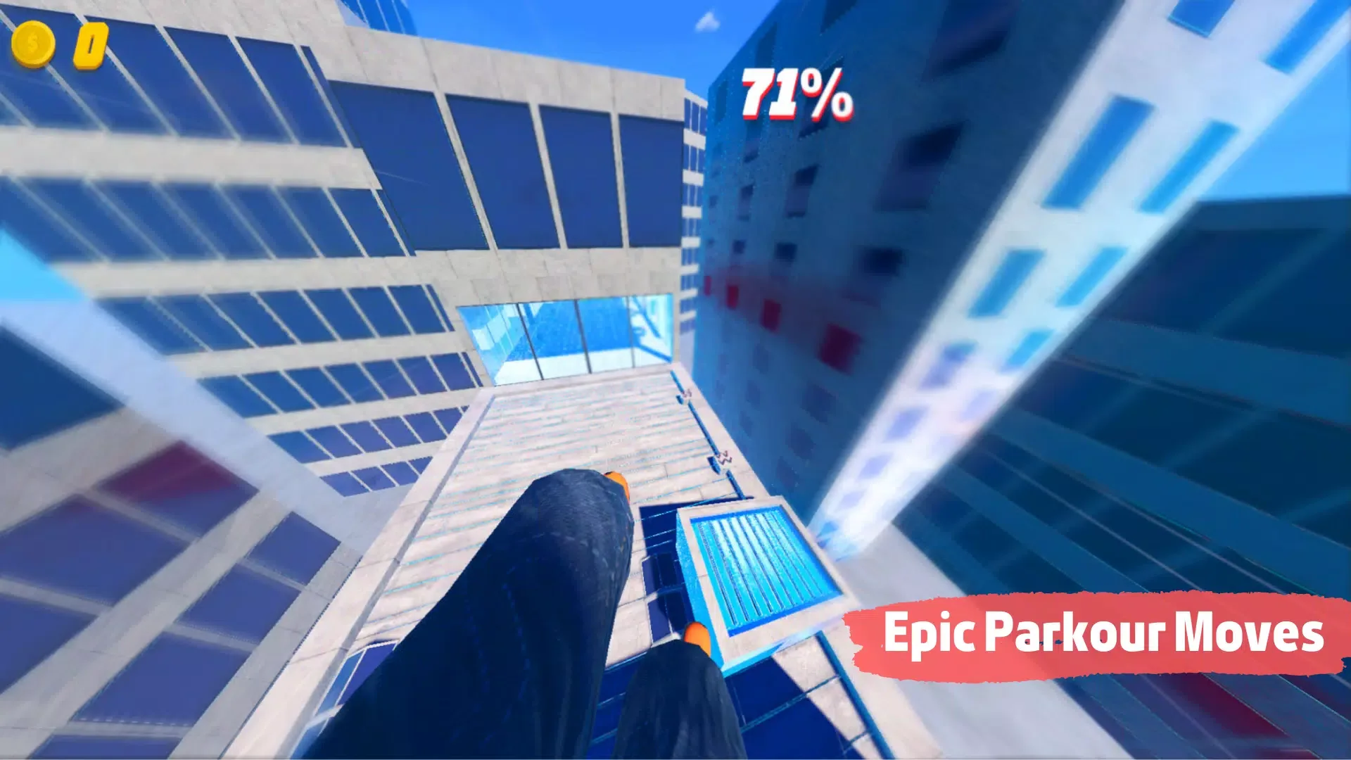 Rooftop Run Parkour Games 2024 screenshot 4