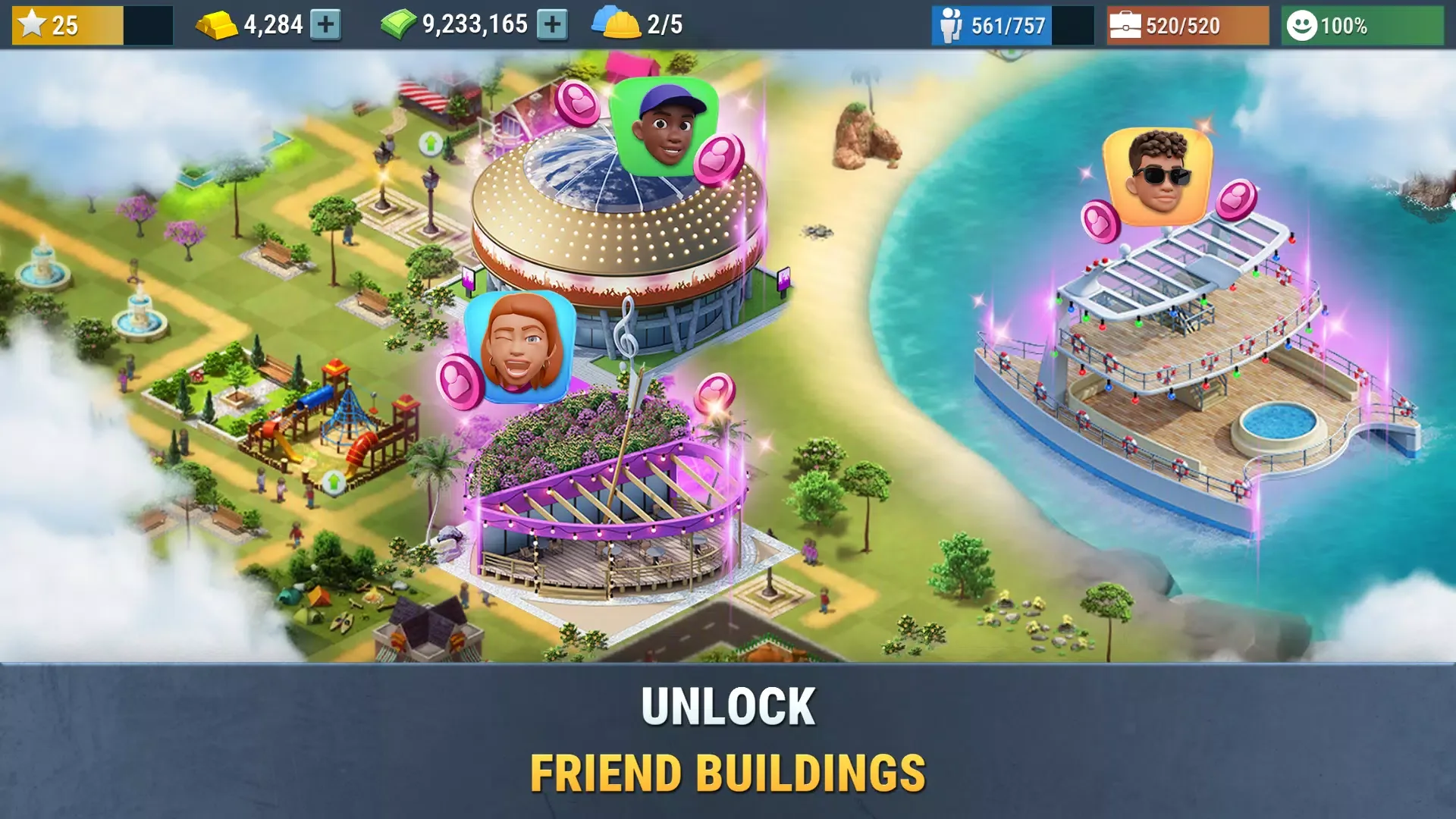 Build a City: Community Town MOD screenshot 4