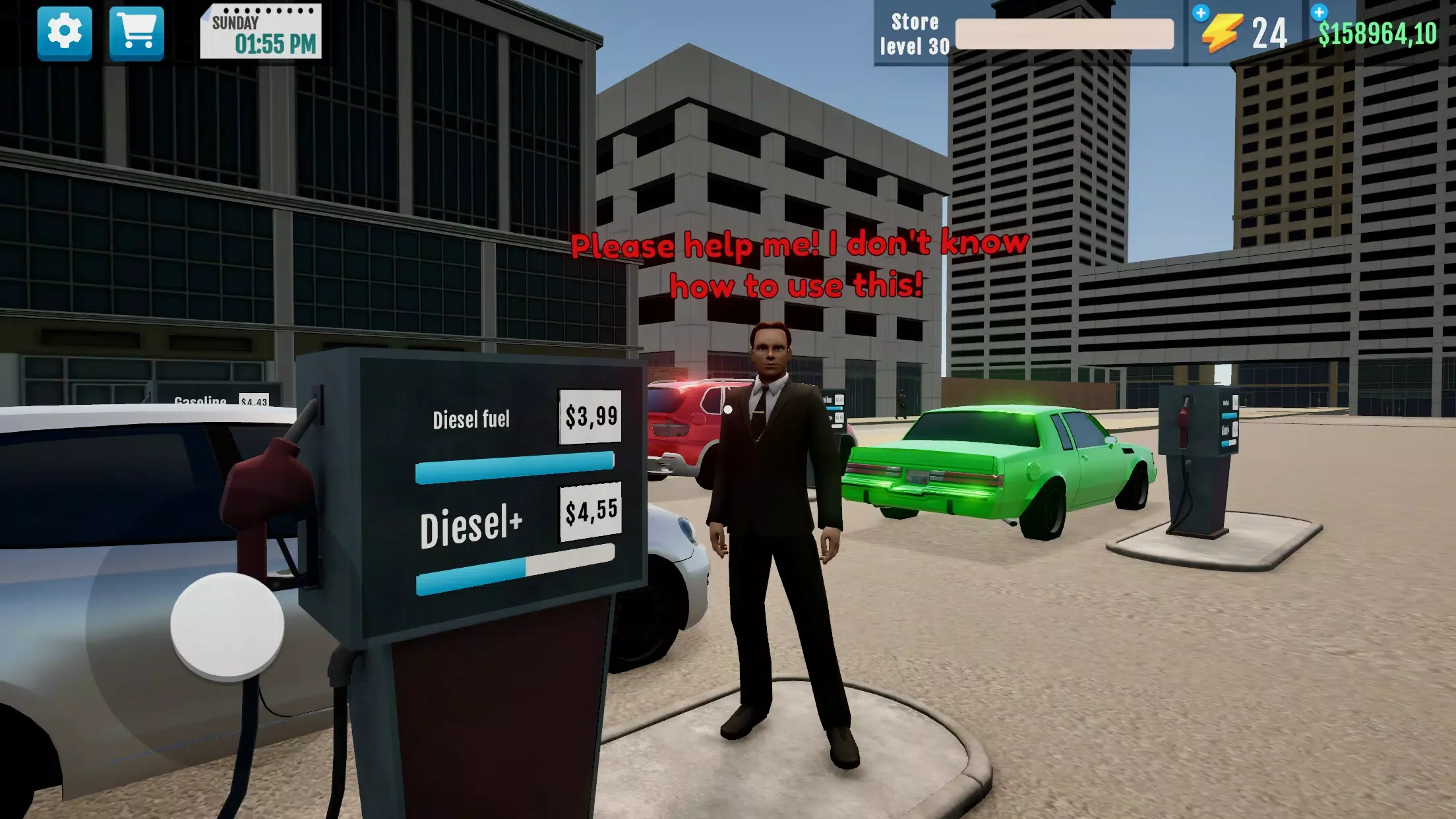City Gas Station Simulator 3D screenshot 2