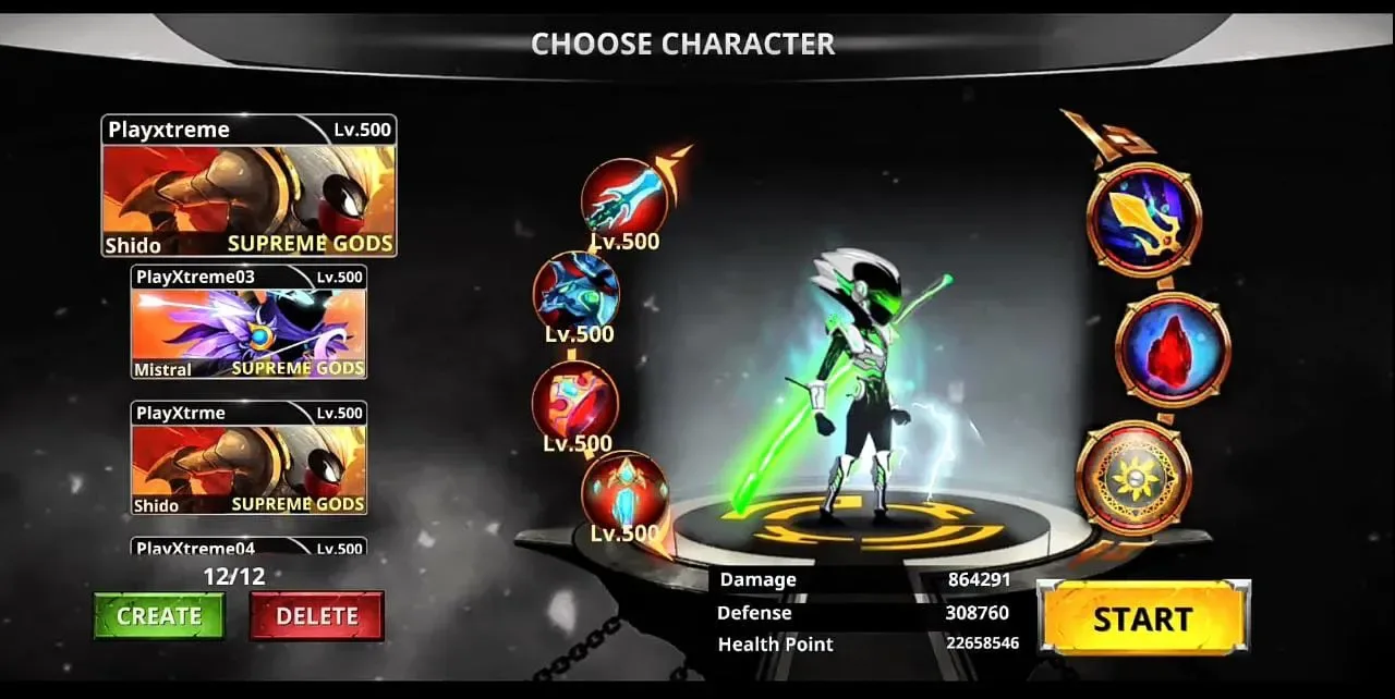 Stickman Legends Premium screenshot 5