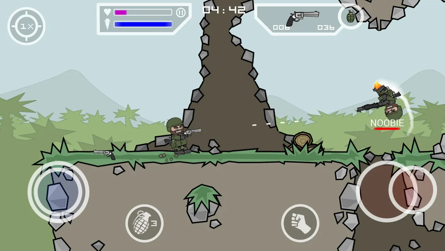 Mini Militia - Doodle Army 2 APK screenshot 2